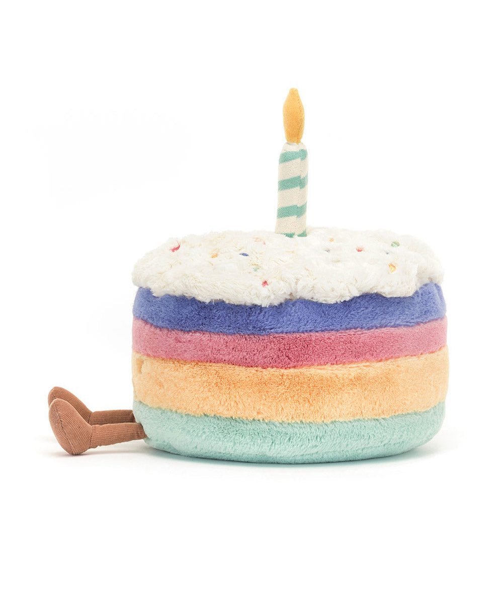 JELLY CAT / Amuseable Rainbow Birthday Cake