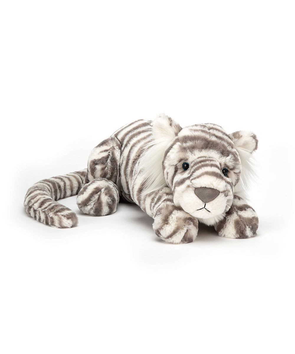 Jellycat / Sacha Snow Tiger Little